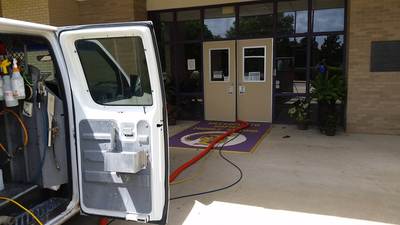 Carpet Cleaning at Daphne Middle School by Absolutely Kleen