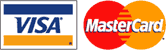 Picture of the Visa/MasterCard Logo